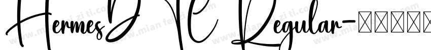 HermesDTC Regular字体转换